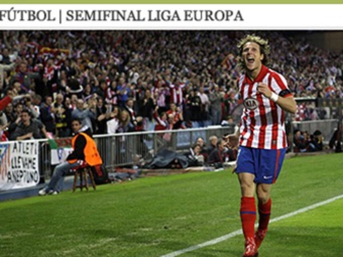 Atlético de Madrid vence 1-0 al Liverpool y toma ventaja en la semifinal de la Liga Europa