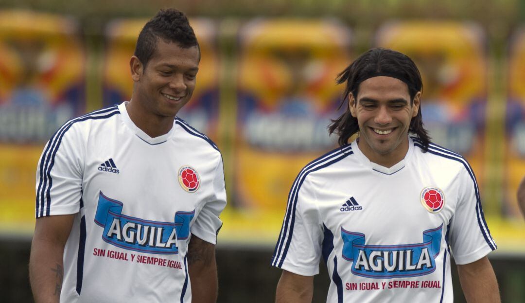 Fredy Guarín y Falcao García