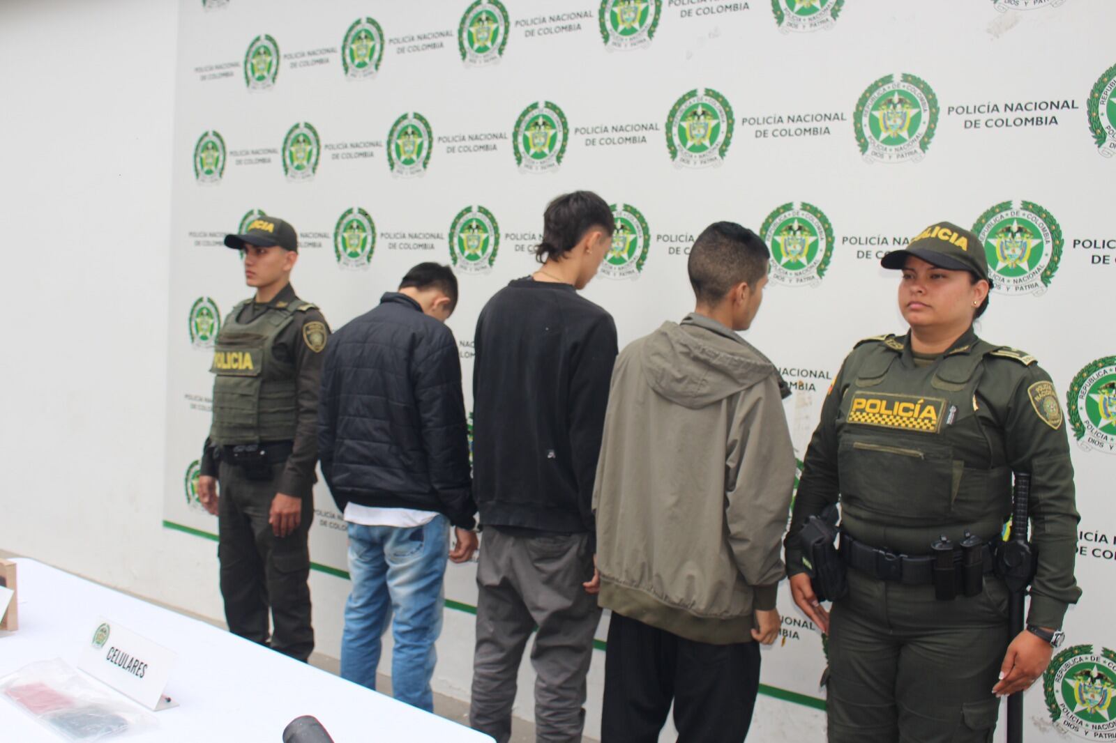 Tres personas capturadas en el barrio Miramar en Ibagué