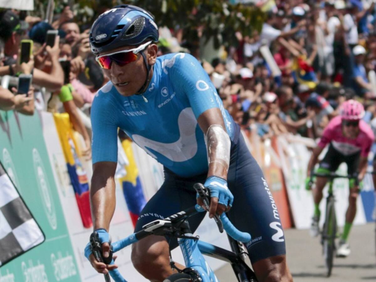 Nairo Quintana conquistó la séptima etapa del Tour Suiza
