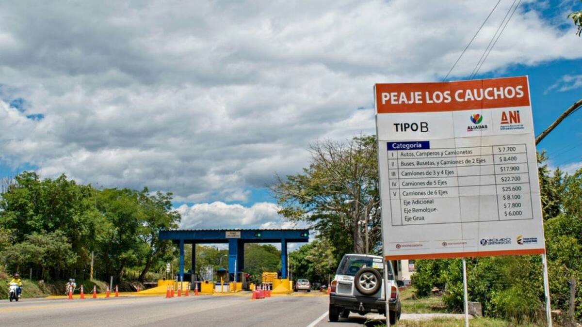 Se incrementa el precio de los peajes en el Huila