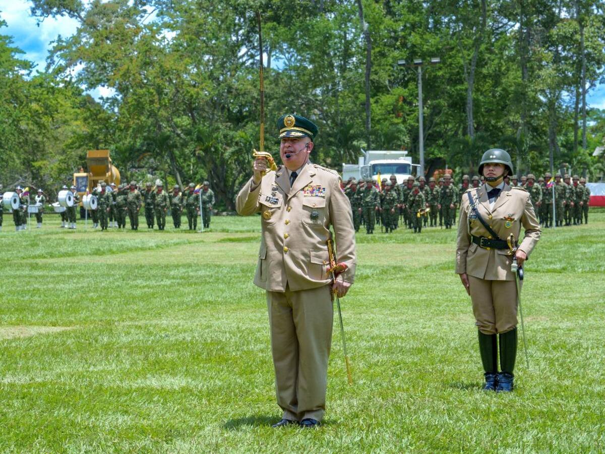 Los retos que asume el nuevo comandante de la Segunda División del Ejército Nacional