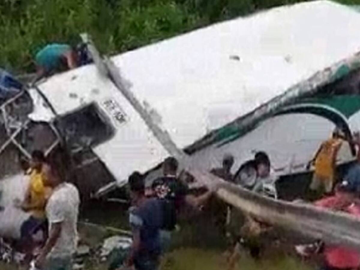 Se elevó a tres el número de muertos por accidente en Gambote, Bolívar