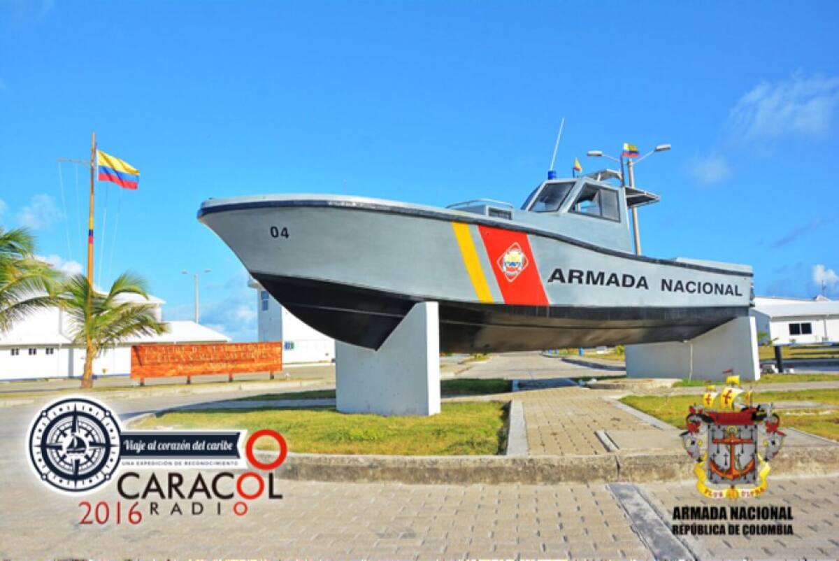 La Armada Nacional acompaña a Caracol Radio en su viaje al COrazón del Caribe