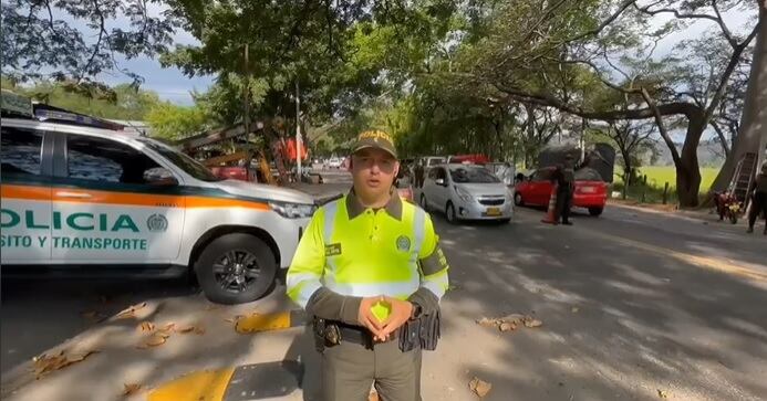 Mayor José Ortiz, jefe seccional de tránsito Norte de Santander / Foto: Redes sociales