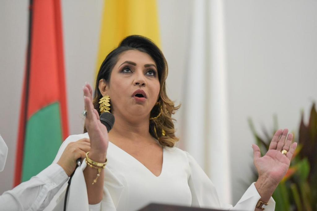 Gobernadora del Arauca, Indira Barros / cortesíía @indiraluz_b