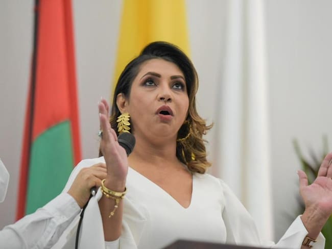 Gobernadora del Arauca, Indira Barros / cortesíía @indiraluz_b