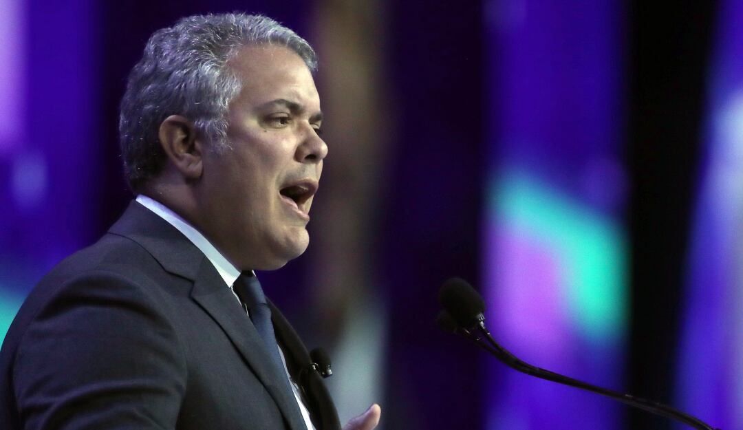 Iván Duque, presidente de Colombia