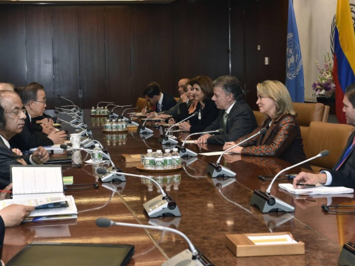 Estamos constatando que el mundo entero está apoyando este proceso: Santos