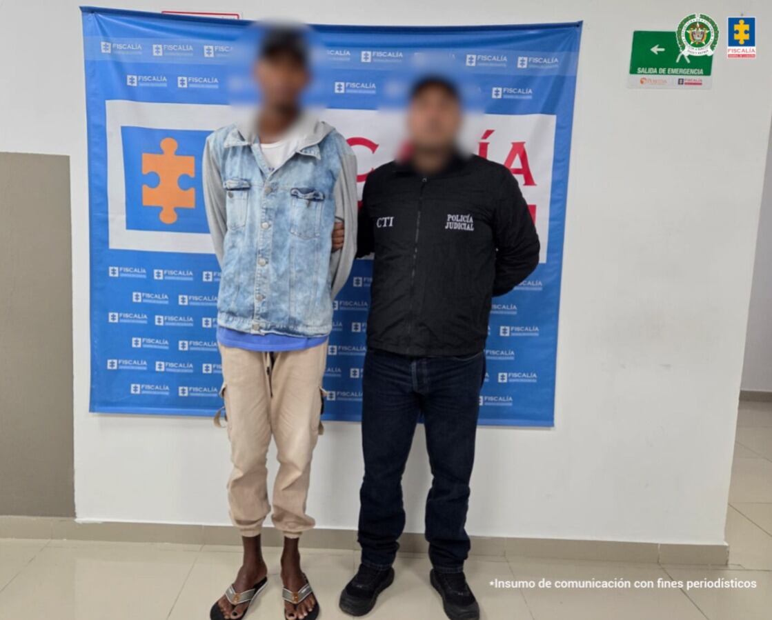 La captura del procesado fue materializada por uniformados del Cuerpo Técnico de Investigación (CTI). // Fiscalía