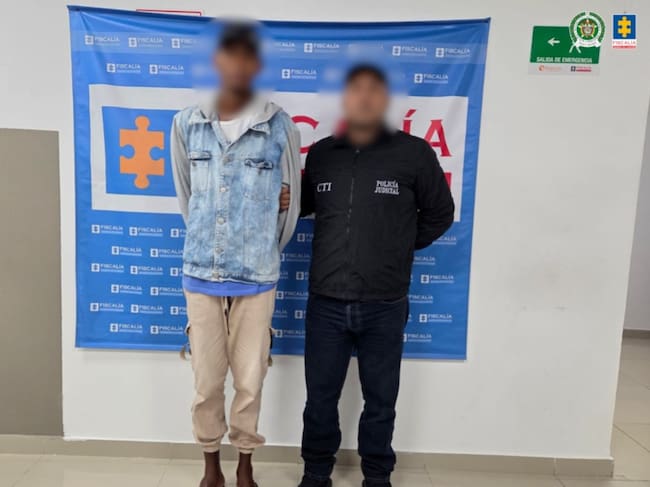 La captura del procesado fue materializada por uniformados del Cuerpo Técnico de Investigación (CTI). // Fiscalía