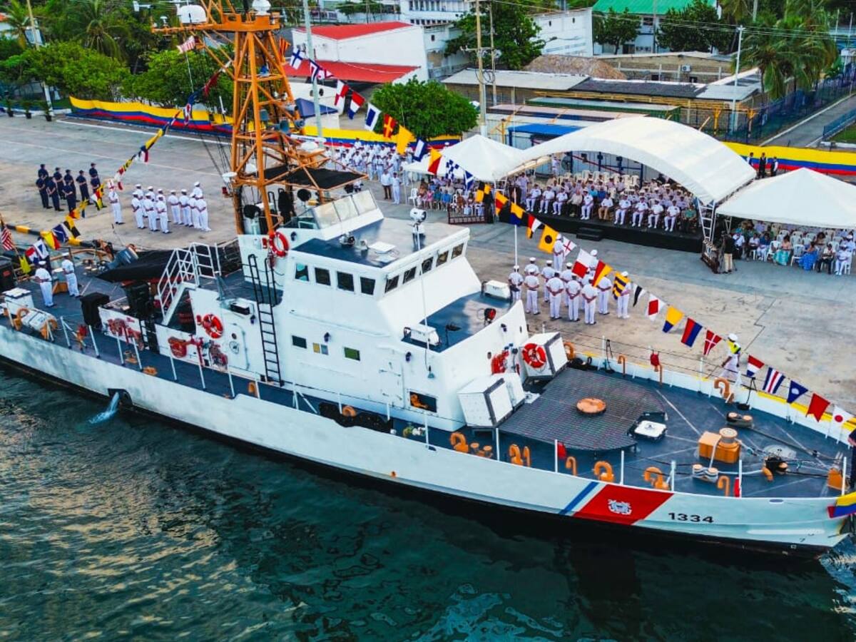 Gobierno de Estado Unidos entregó tres embarcaciones a la Armada de Colombia
