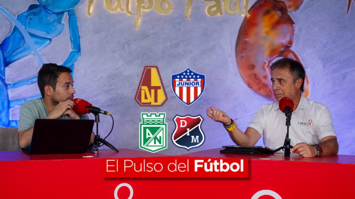 ¿Es más atractiva la final Nacional-Medellín en Copa o Tolima-Junior en Liga? El Pulso del Fútbol