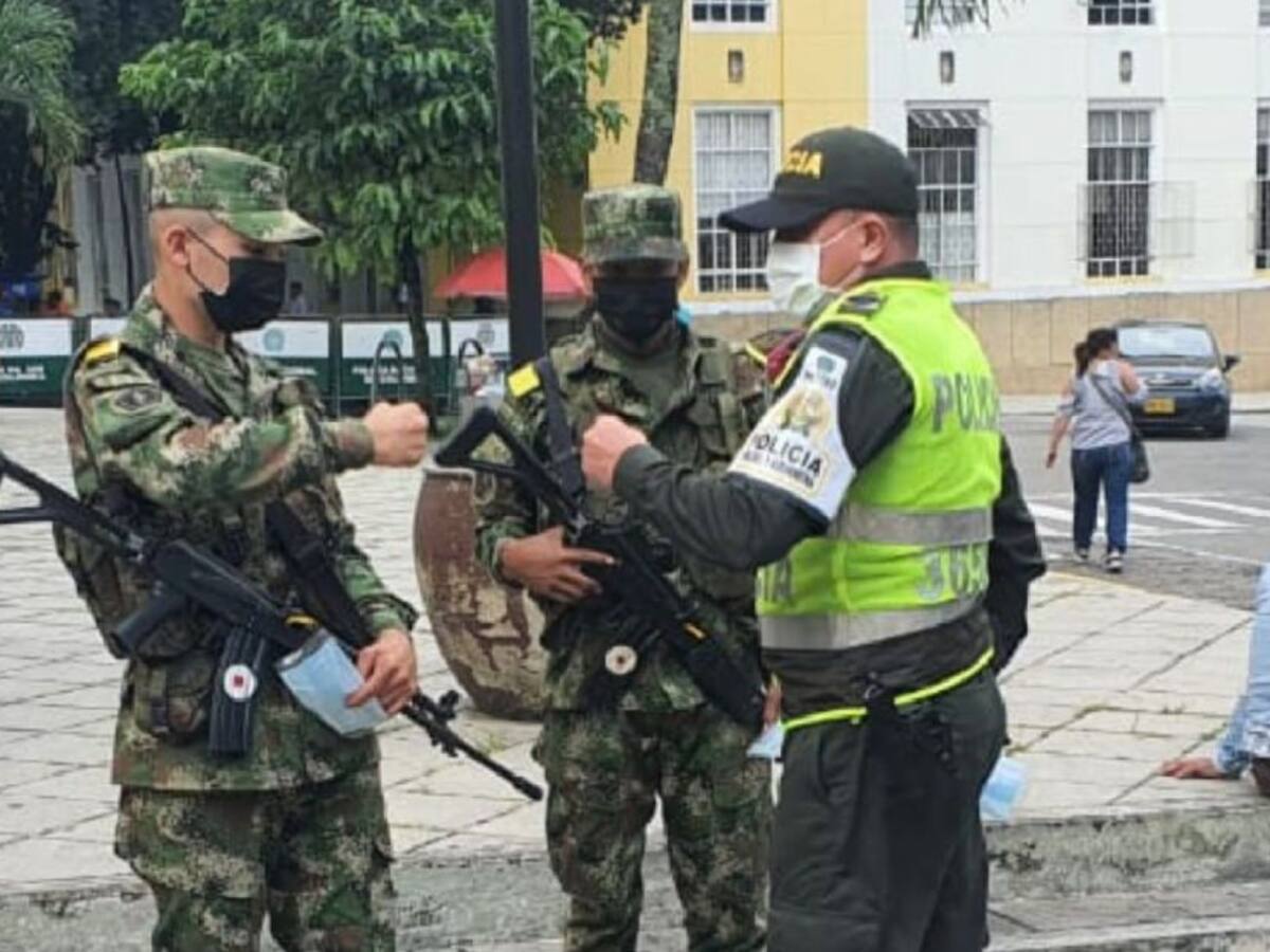 Lista la asistencia militar tras llegada de la minga indígena