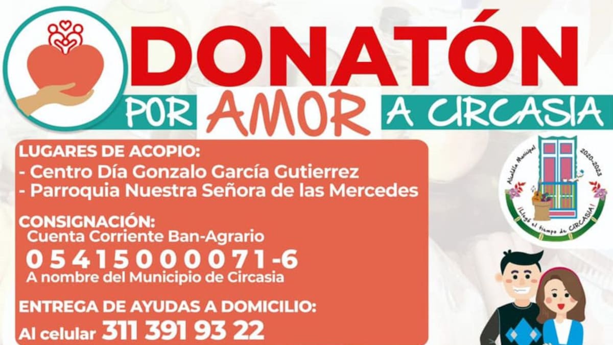 Fin de semana de Donatón por Amor a Circasia en el Quindío