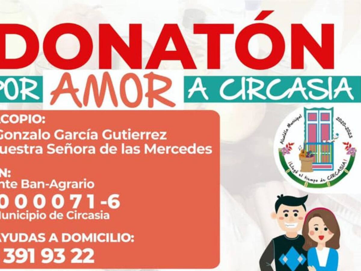 Fin de semana de Donatón por Amor a Circasia en el Quindío