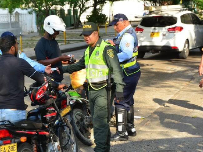 Entregan balance de operativos contra las motocicletas en Cartagena