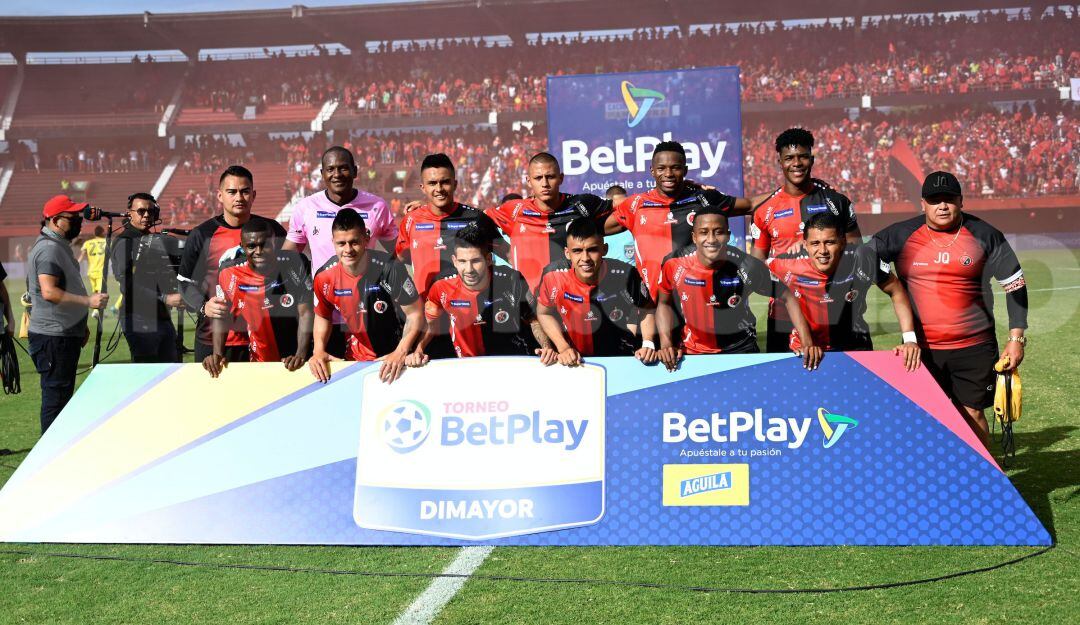 El once titular del Cúcuta en su regreso al fútbol colombiano.