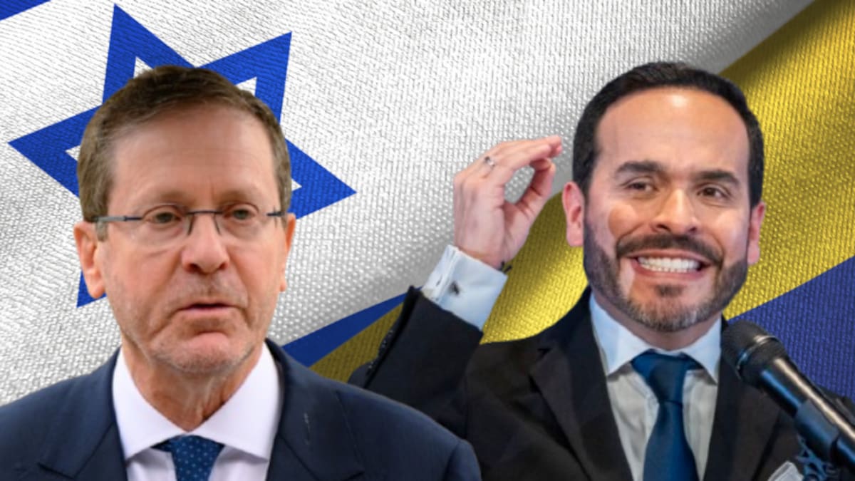 De la Espriella conversó con presidente de Israel sobre restablecimiento de relaciones con Colombia