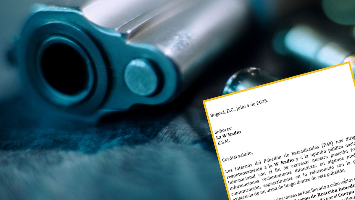 Carta de internos de pabellón extraditables de La Picota: habla de pistola que escondió ‘Pipe Tuluá’