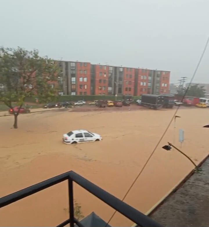 Lluvias en la comuna 6 de Cúcuta
