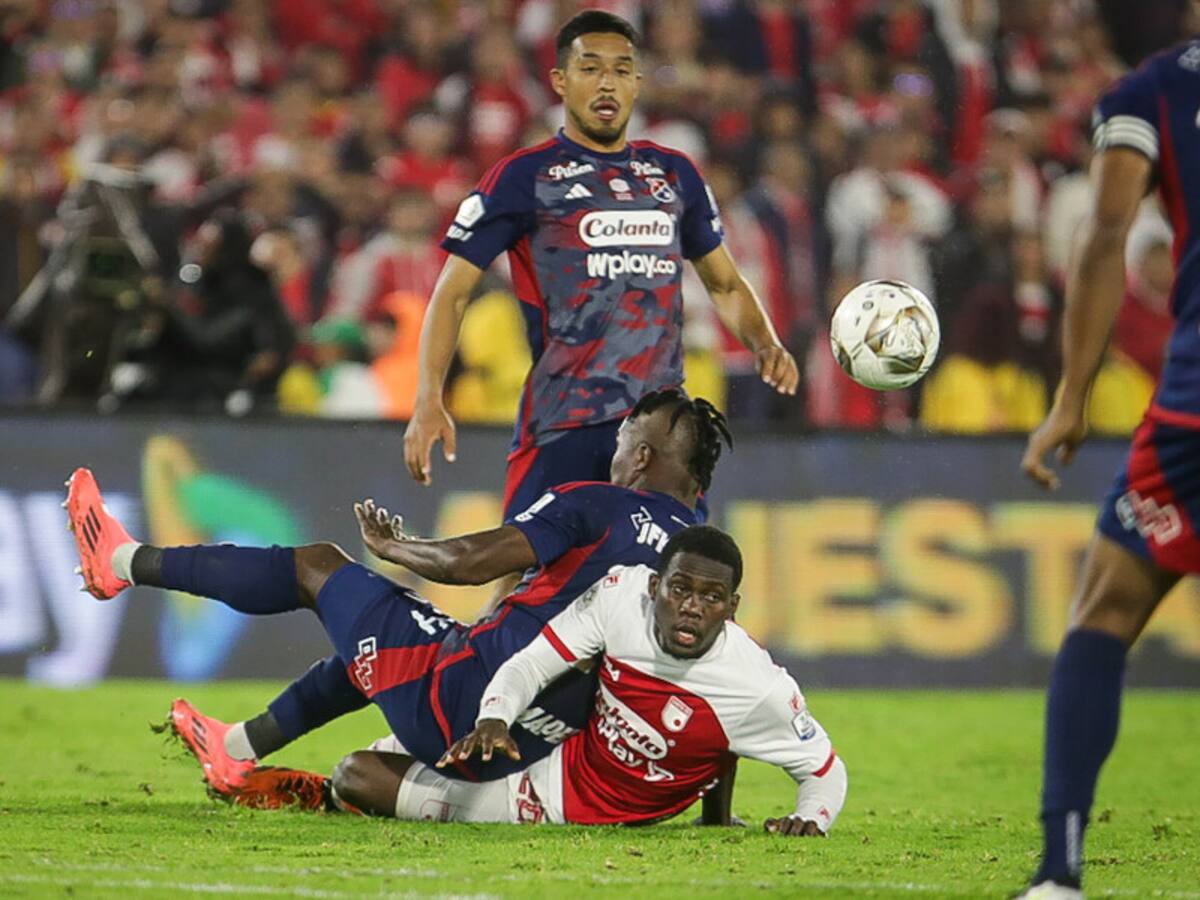 ¿Cómo les fue a Medellín y Santa Fe cuando empataron la final ida de Liga colombiana?