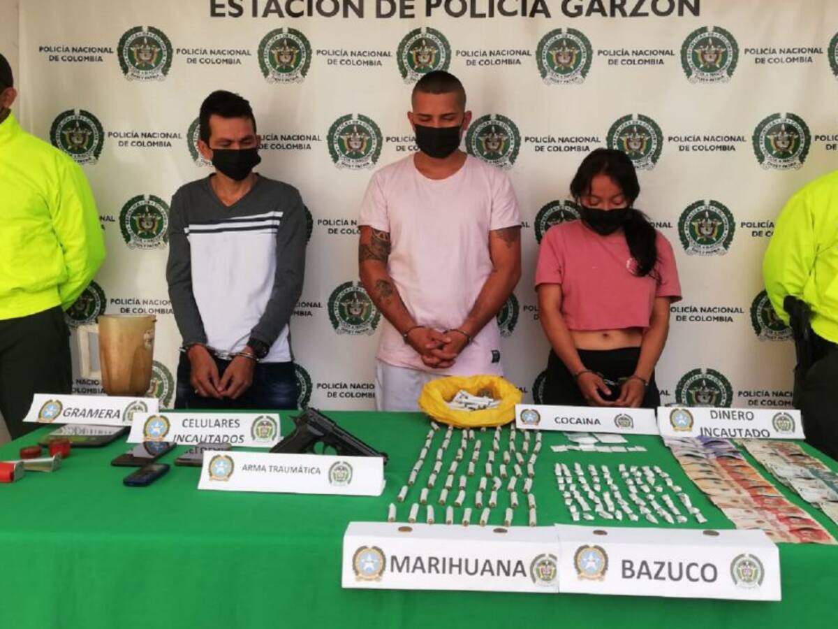 Desarticulada banda “Los del Julio” en Garzón, Huila