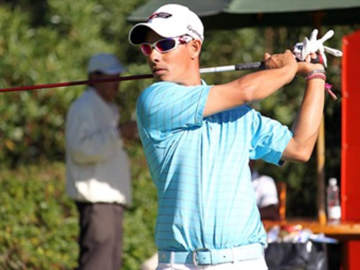 Jesús Amaya y Diego Vanegas son co-líderes del Nacional de Golf en Neiva