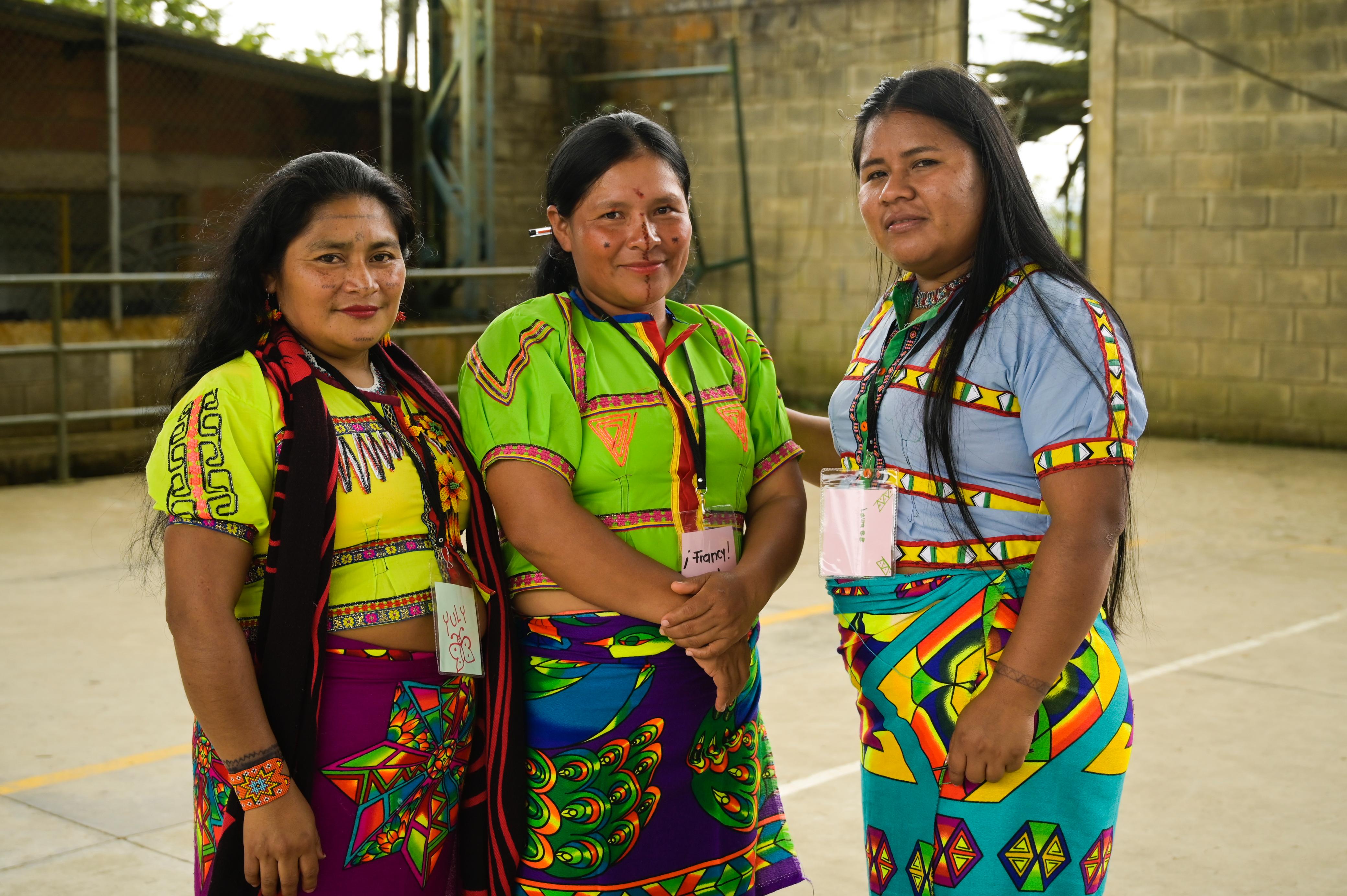 Liderazgo y prevención de violencias con mujeres indígenas de Frontino. Foto: Gobernación de Antioquia