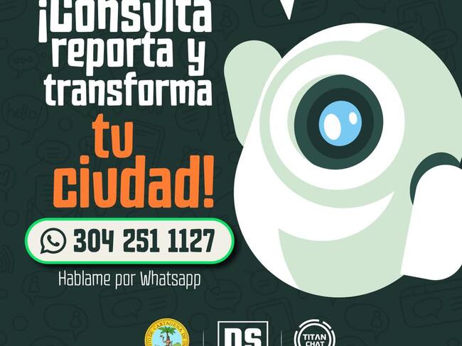 Civik, el nuevo agente virtual de Titán Chat que llega para fortalecer la seguridad en Cartagena