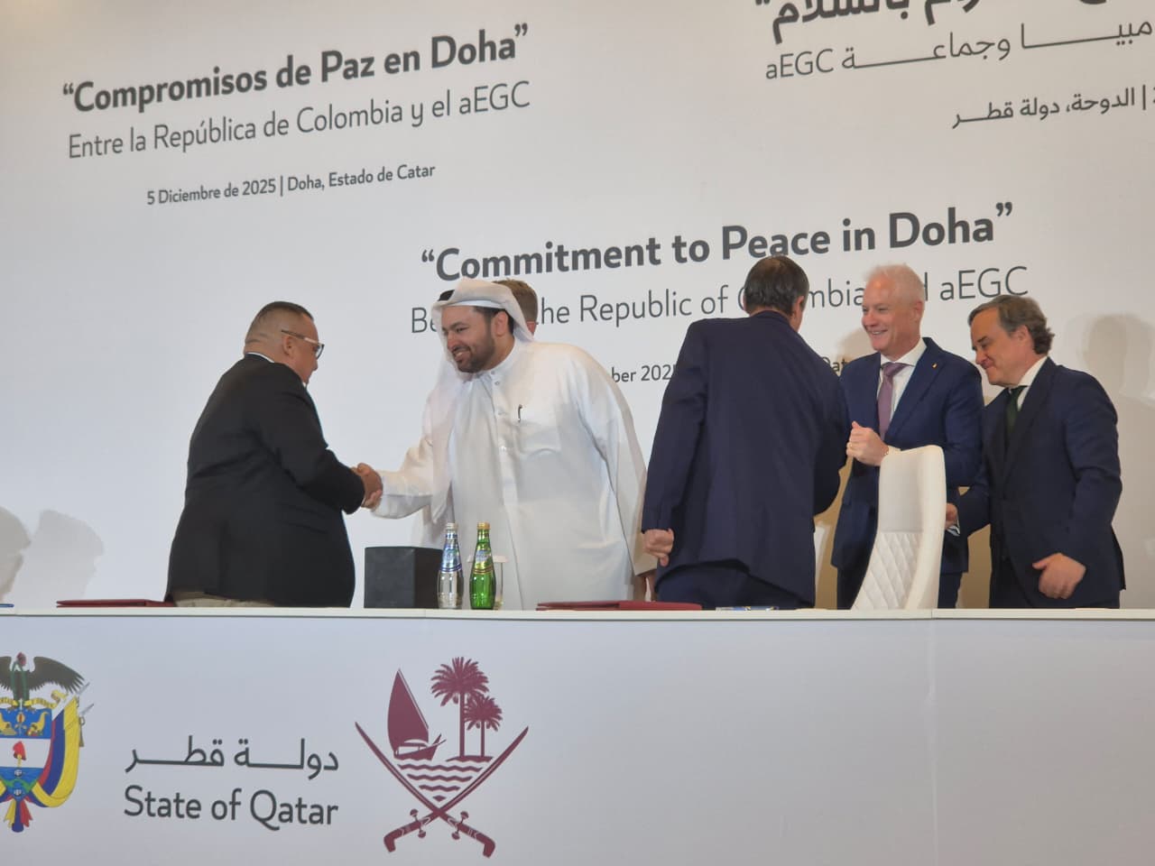 Protocolo de comunicación para el proceso de paz con el “Clan del Golfo”.