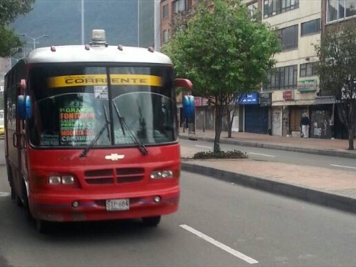 Volvió la normalidad en servicio de buses en Bogotá