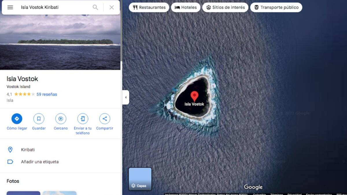 Un agujero negro en Google Maps se convierte en tendencia por su enigma