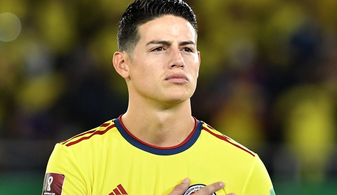 James Rodríguez retornó a la Selección Colombia en los pasados juegos de Eliminatorias.