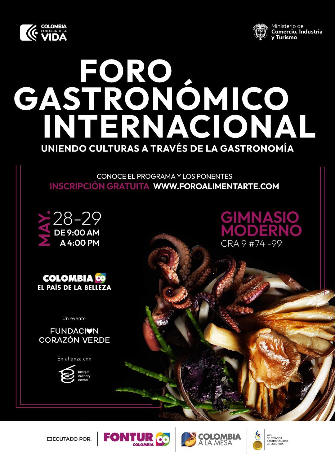 Foro Gastronómico Internacional 2024.