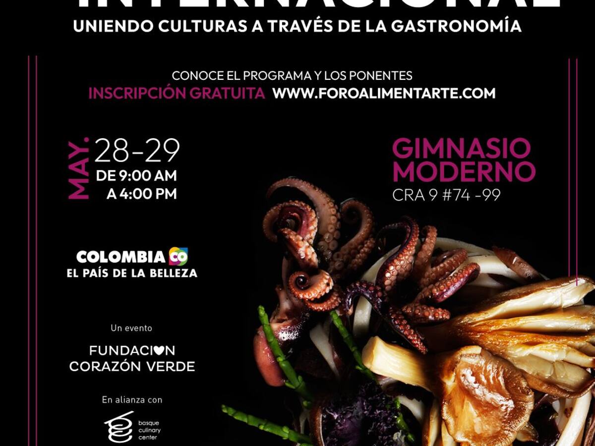 Regresa el evento de innovación gastronómica a Bogotá, el Foro Gastronómico Internacional