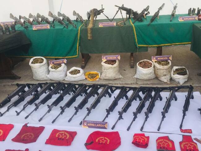 En dos años de operación 'Esparta' se han incautado 154 armas (73 largas, 80 cortas y una ametralladora).