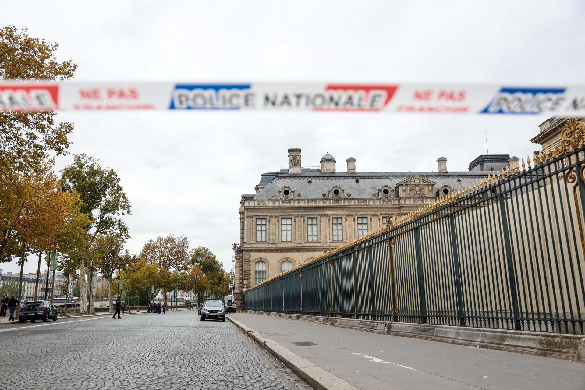 Museo del Louvre cerrado. Foto: EFE / EPA / Mohammed Badra