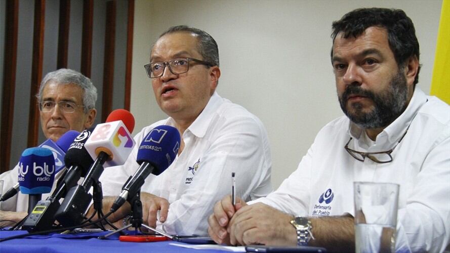 Procurador anunció la creación de una delegada para el diálogo social. Foto: Procuraduría