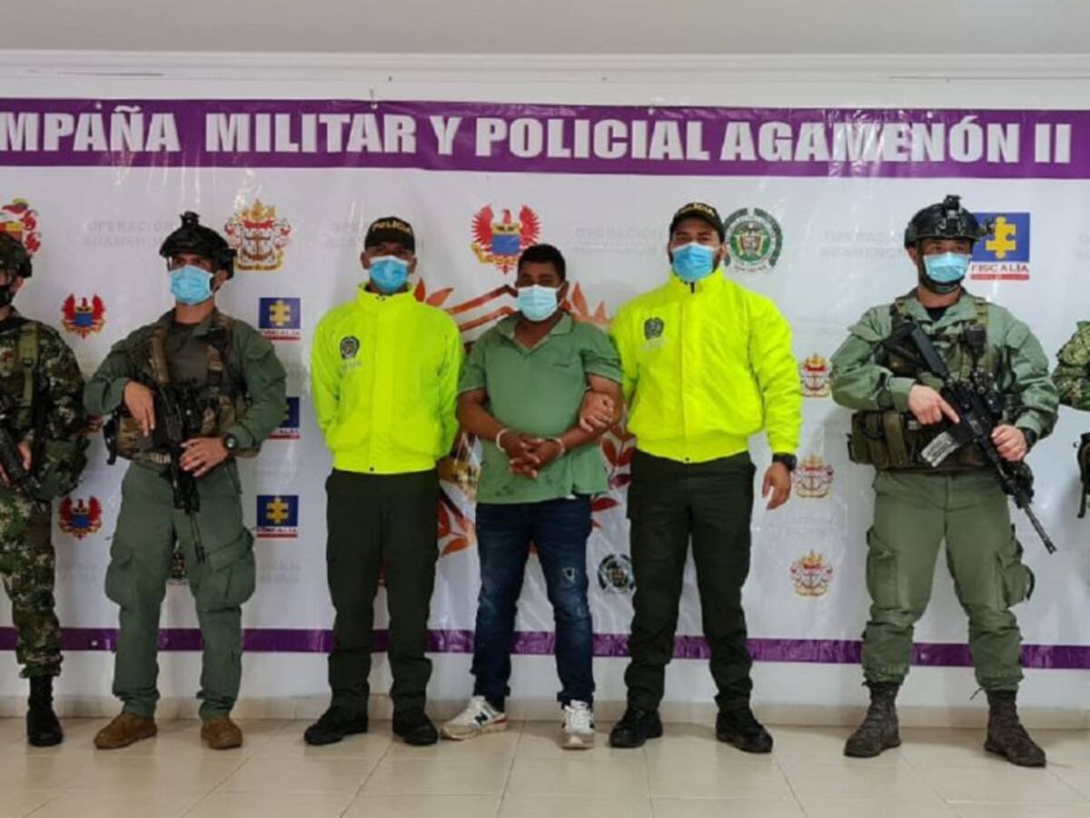 Capturado alias “soldado”, presunto cabecilla del Clan del Golfo en Turbo