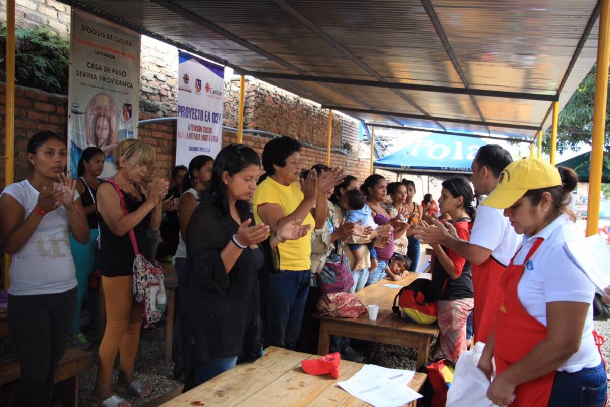 Venezolanos en Albergues de Cúcuta