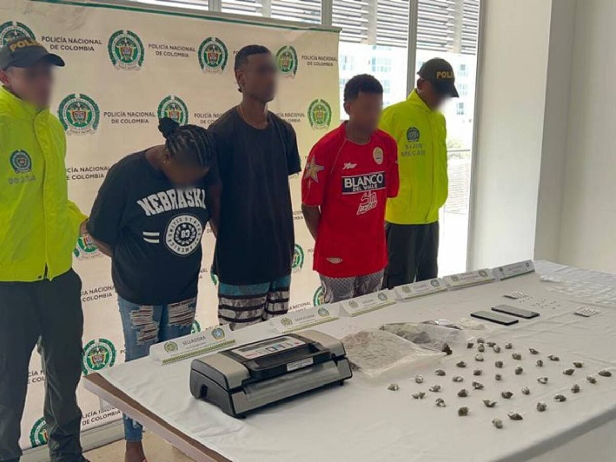 Cayeron tres presuntos jíbaros que distribuían más de dos mil dosis de droga mensuales