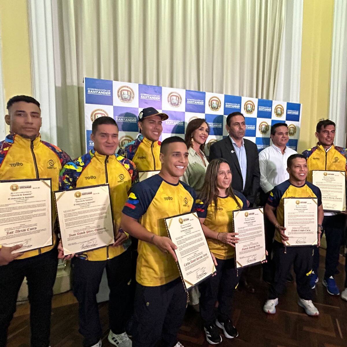 Gobernación reconoció a deportistas que participaron en Juegos Olímpicos y Paralímpicos