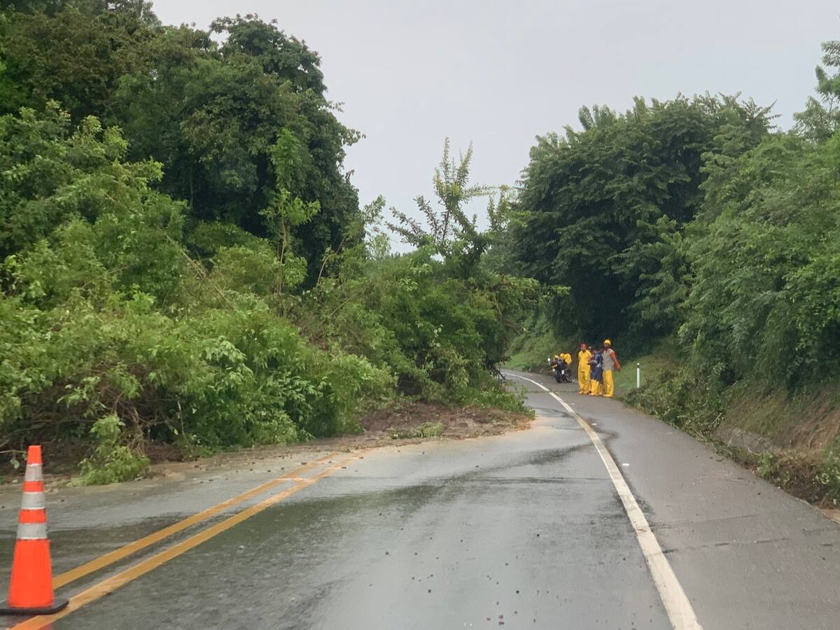 Habilitaron contraflujo para garantizar paso de vehículos en Vía al Mar