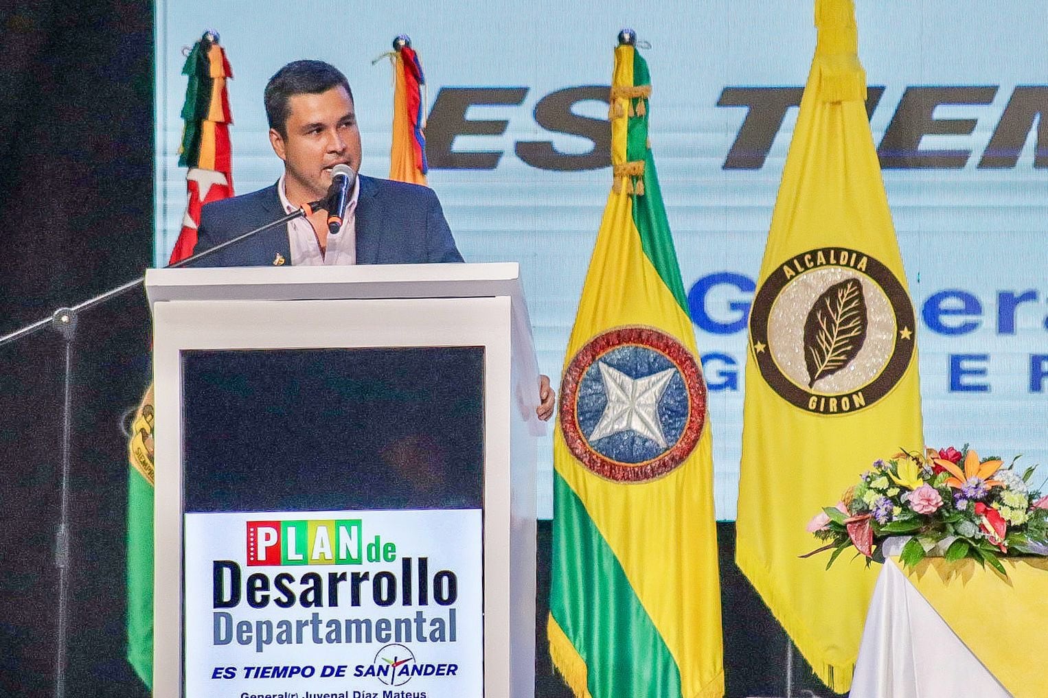 Jesús Alfredo Ariza Obregón, presidente de la Asamblea de Santander.