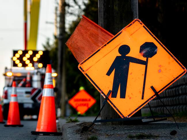 Construcción vial imagen de referencia. Foto: Getty Images.