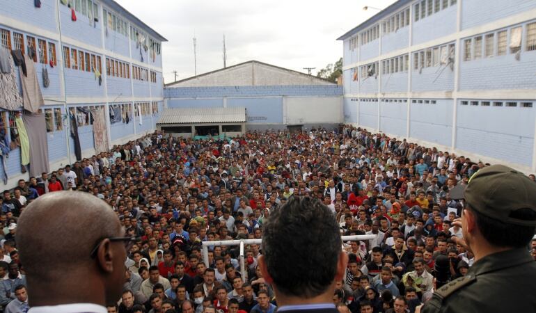 "El hacinamiento carcelario en Colombia supera el 55%, una cifra sin precedentes en la historia", dijo el defensor del Pueblo, Jorge Armando Otálora.