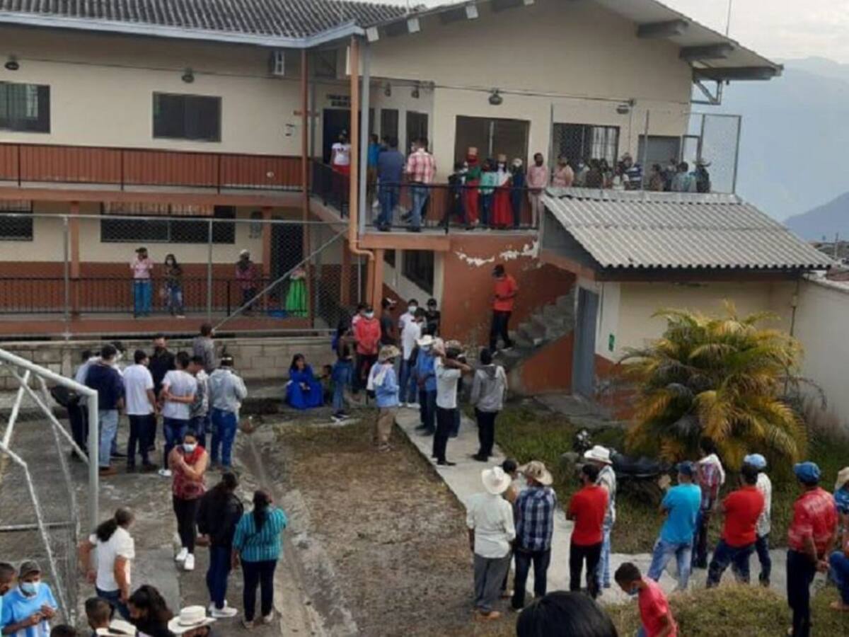 La mayoría de familias desplazadas en Ituango están autoalbergadas