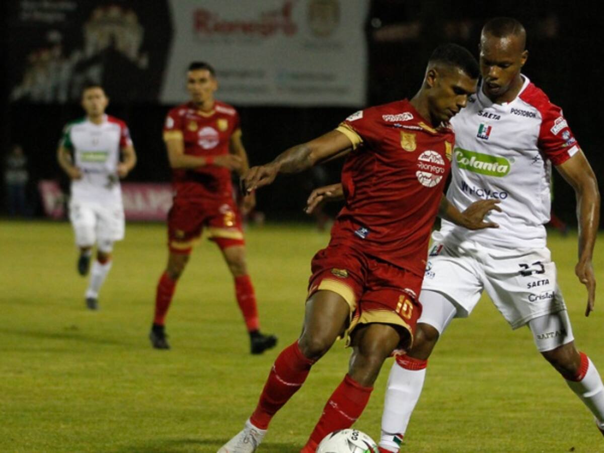 Rionegro saca la mínima ventaja sobre Once Caldas en los cuartos de final