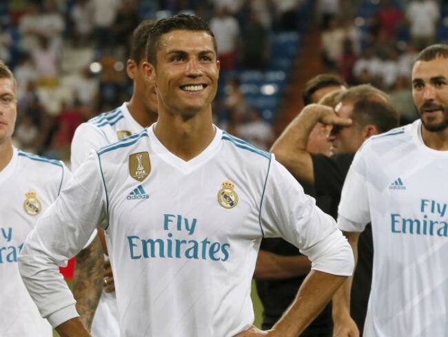 Cristiano Ronaldo brilló en su regreso al estadio Santiago Bernabéu